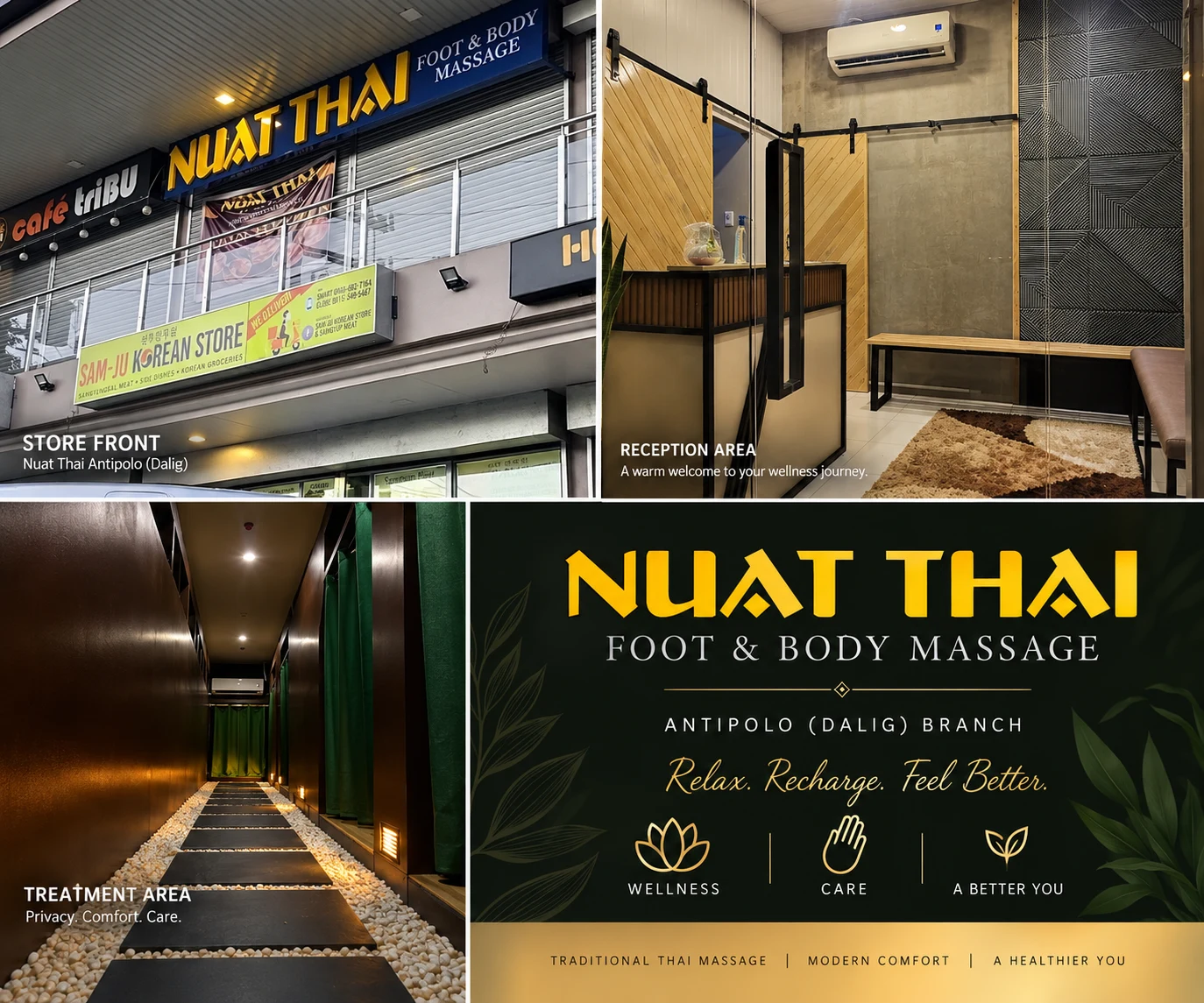 Nuat Thai Antipolo (Dalig) — Management-supplied location collage