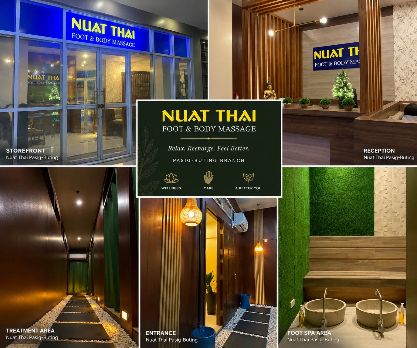 Nuat Thai Pasig-Buting — Management-supplied location collage